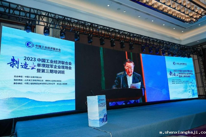 图为中国工业经济联合会会长李毅中视频作主旨演讲