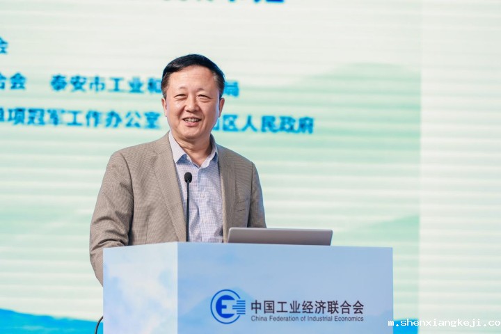 图为质量管理专家栾大龙博士作主旨演讲