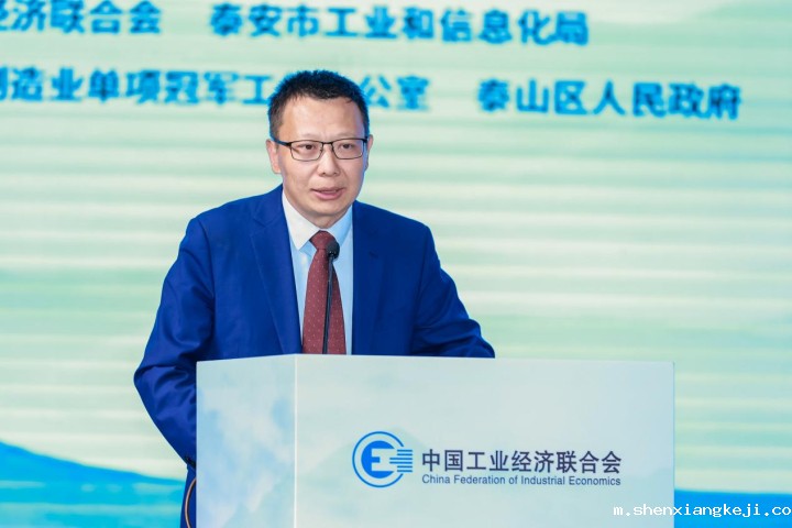 图为山东广通新材料有限公司总经理助理兼战略运营中心主任孟祥伟